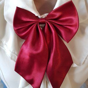 Burgundy Bowtie Ribbon